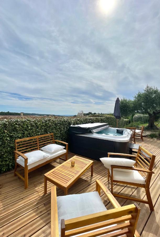 Chambre D'Hotes Avec Jacuzzi Ventoux Cocoon 贝端 外观 照片