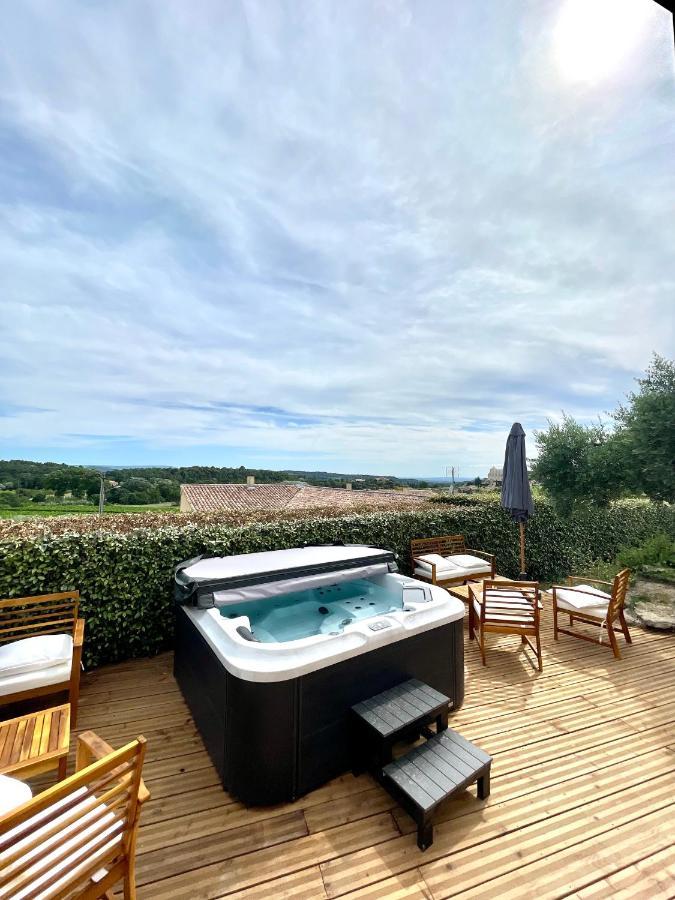 Chambre D'Hotes Avec Jacuzzi Ventoux Cocoon 贝端 外观 照片